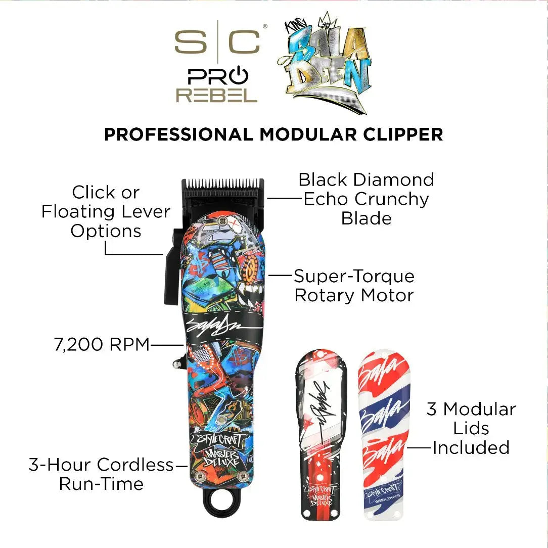 StyleCraft PRO Rebel Clipper King Saladeen Limited Edition #SC613M