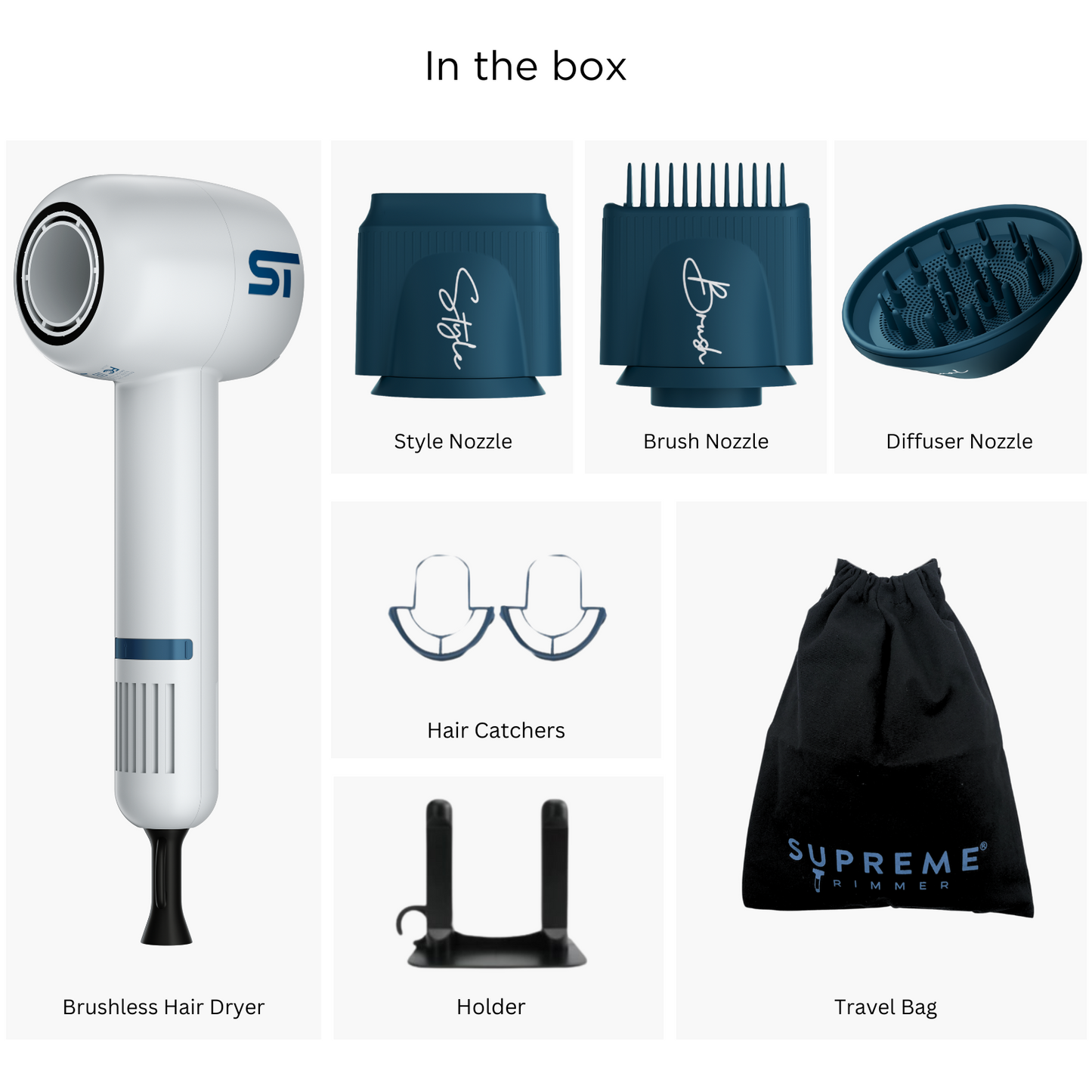 Supreme Trimmer Brushless Motor Hair Dryer