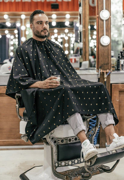 Barber Strong The Barber Cape - 24K Gold Collection