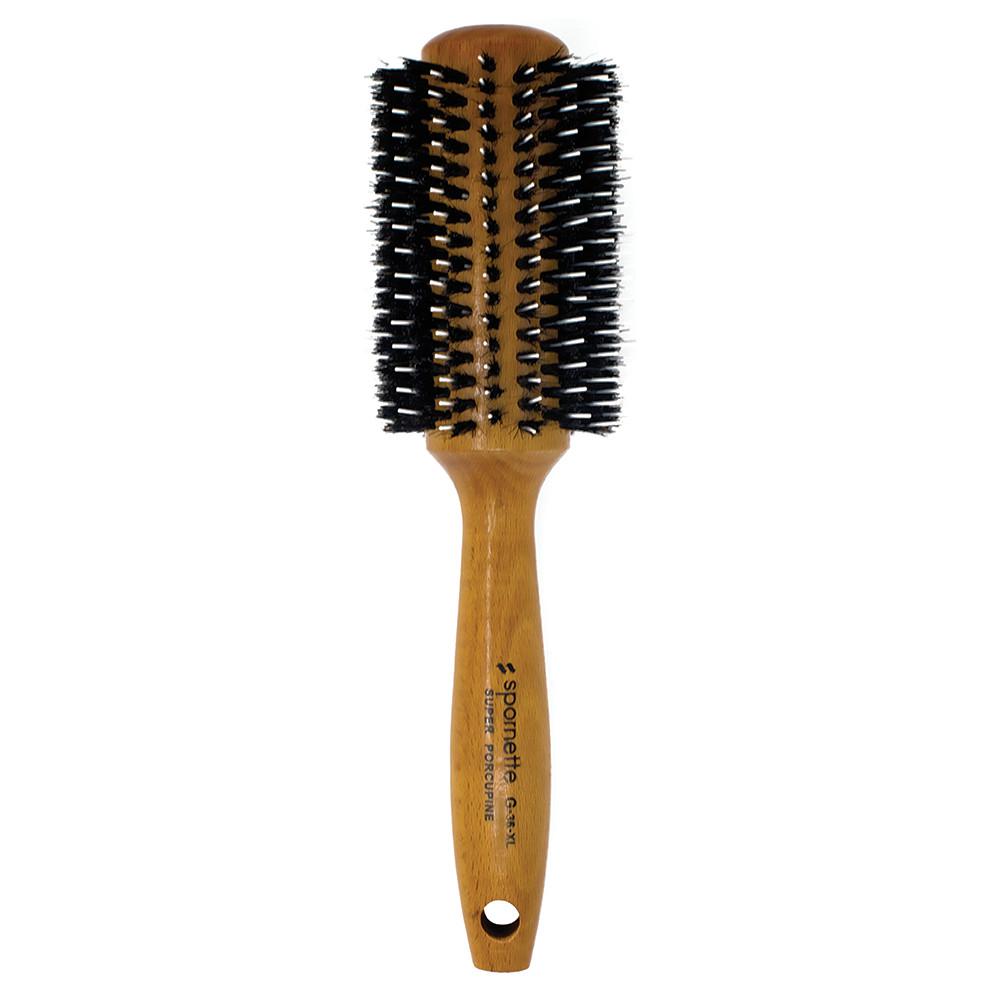 Spornette G Porcupine Round Brush With Boar Bristles