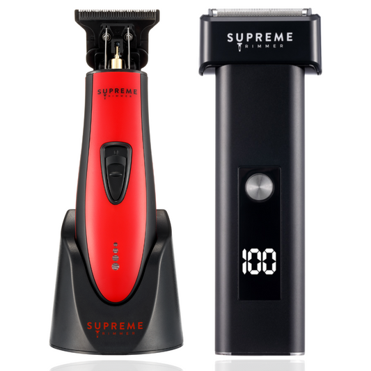 T Fader Shaver & T Shaper Trimmer Bundle - Electric Razor and Trimmer - Supreme Trimmer Mens Trimmer Grooming kit 