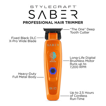 StyleCraft Saber 2 Clipper & Trimmer Bundle Sets