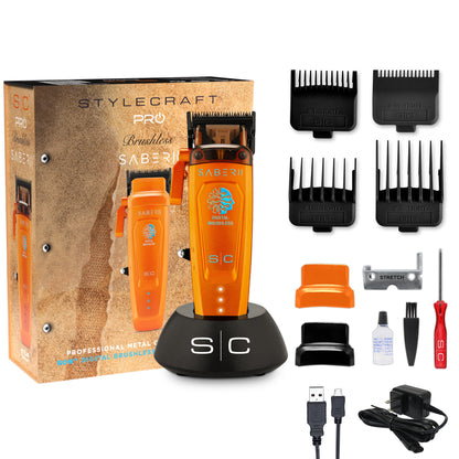 StyleCraft Saber 2 Clipper & Trimmer Bundle Sets