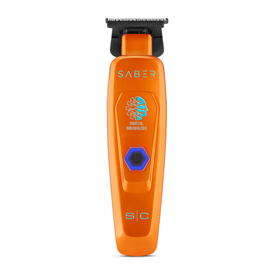 StyleCraft Saber Cordless Digital Brushless Motor Trimmer - Orange #SC421O