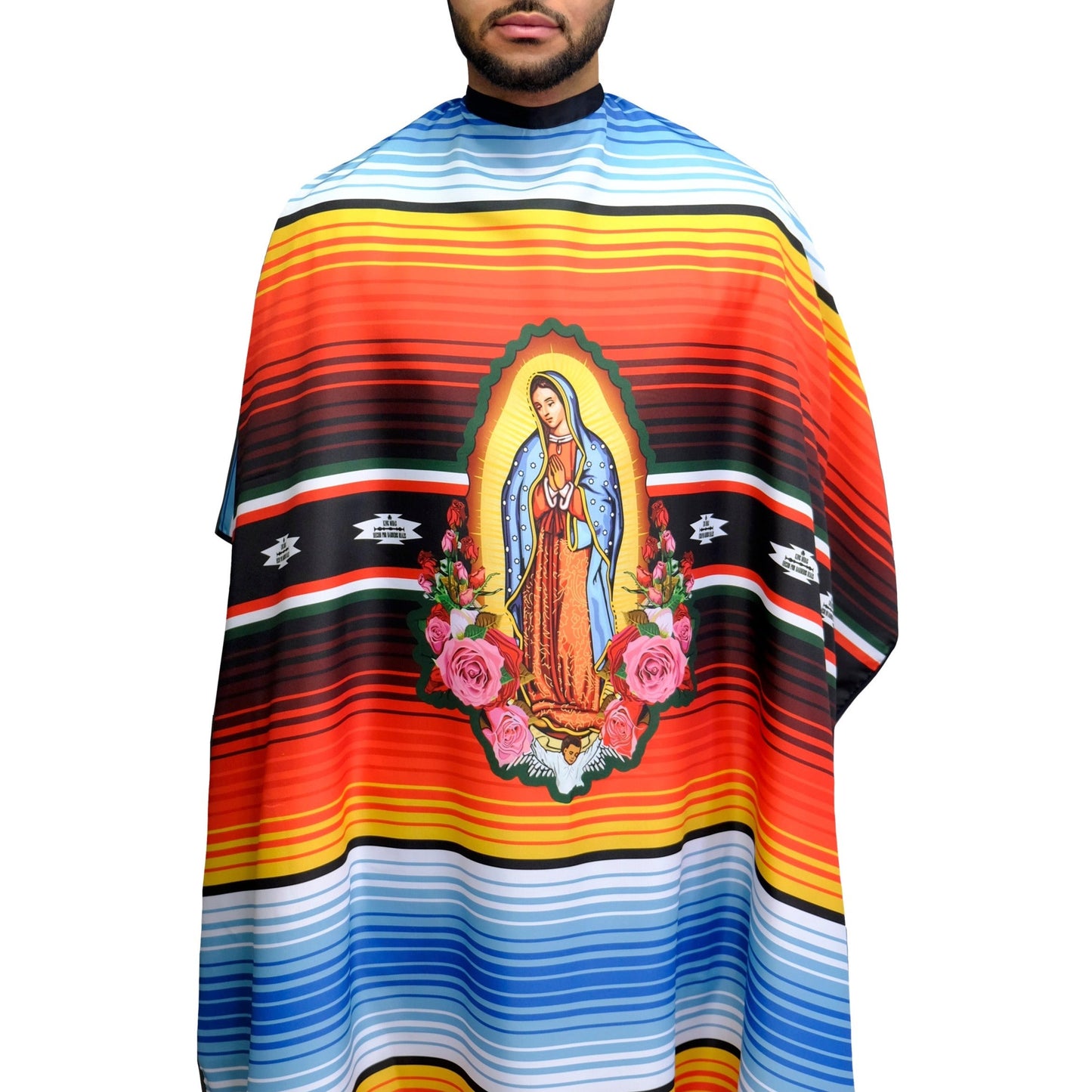 serape barber cape- sarape barber cape -mexico barber cape