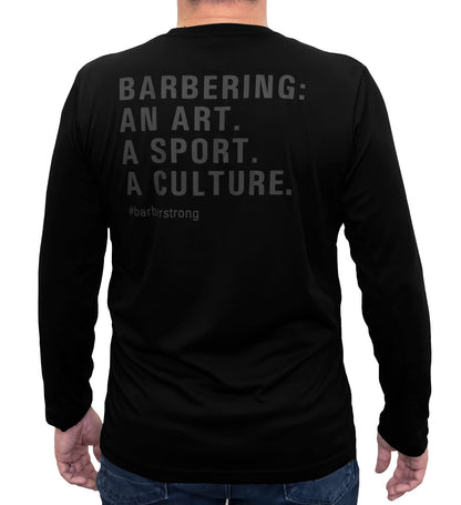 Camiseta de manga larga Barber Strong The Barber Tech