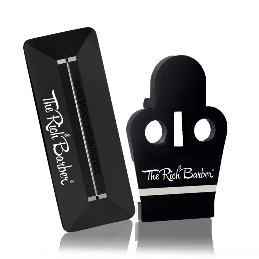 The Rich Barber Pro Barber Tools Set: Blade Modifier + Blade Setter