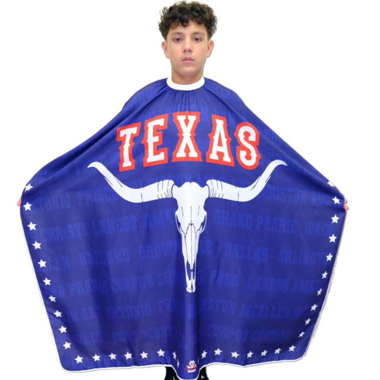 texas flag barber cape- texas barber cape -texas barber- texas barber capes - texas hair cutting capes