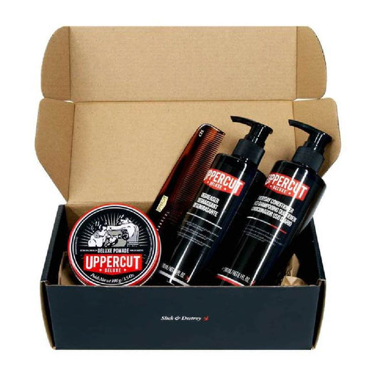 Uppercut Grooming Starter Kit-Deluxe Pomade