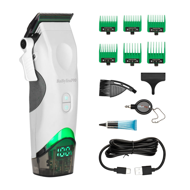 BaBylissPRO X Tomb45 Wireless Charging Clipper #FXT45CTW - White