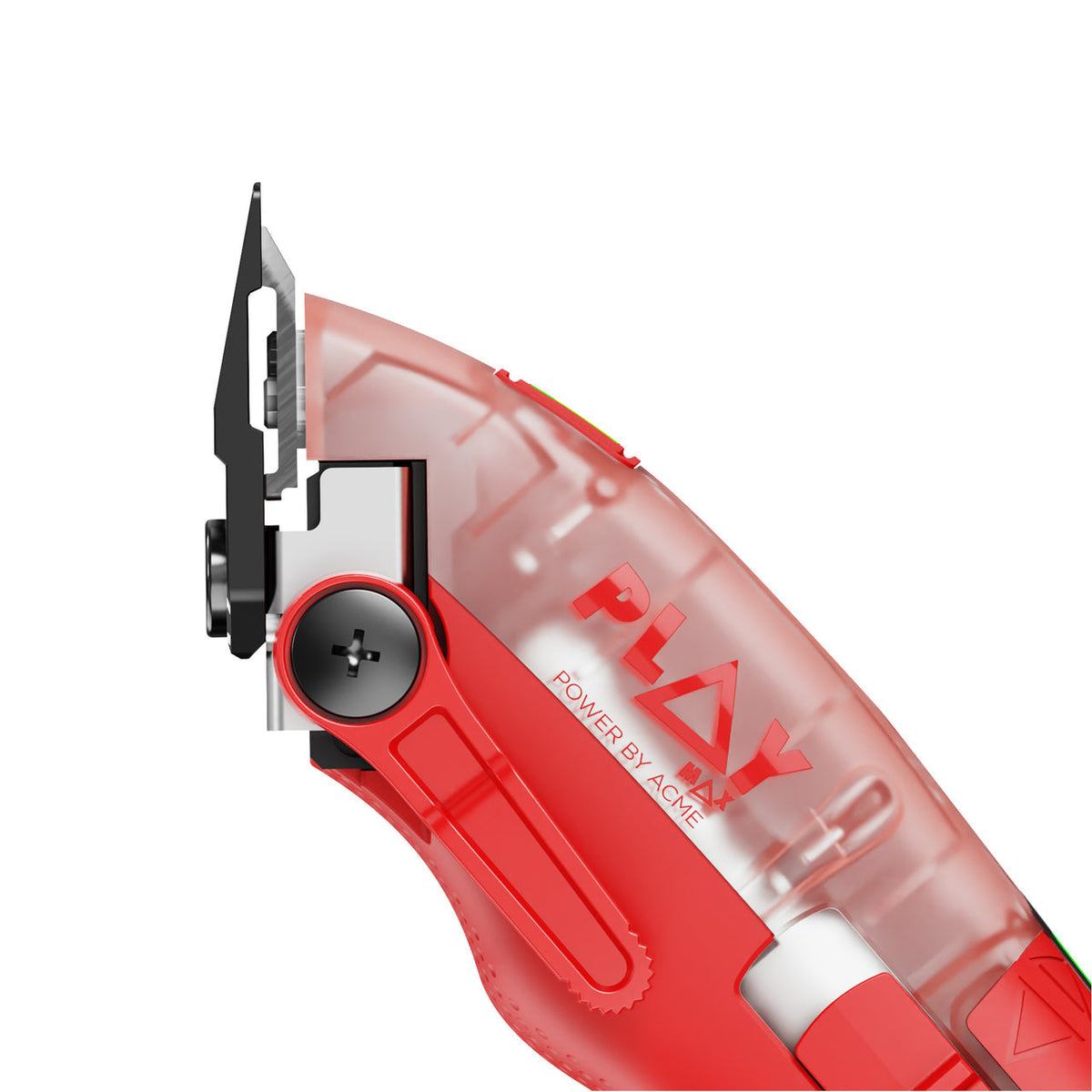 TPOB Play Max Clipper Transparent Red Edition