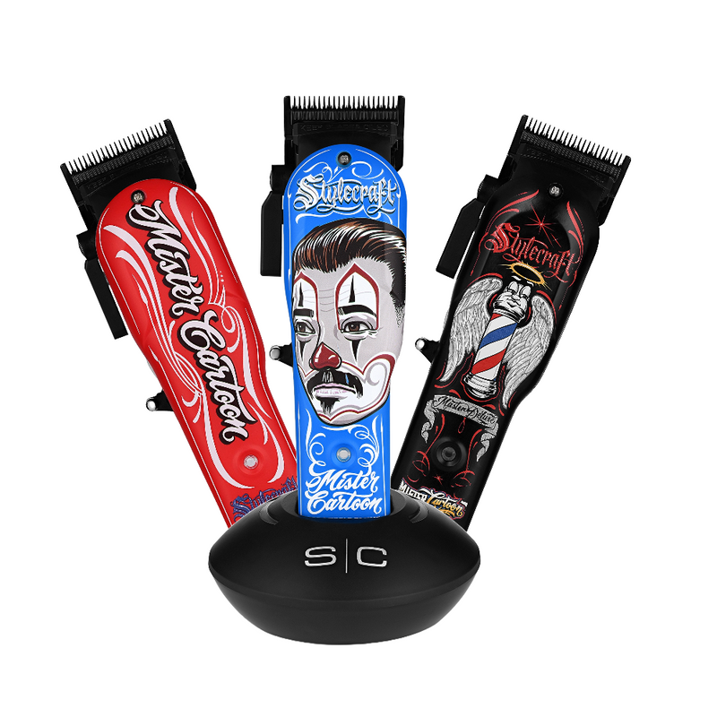 LIMITED EDITION Mister Cartoon x StyleCraft Rebel Hair Clipper SC609B