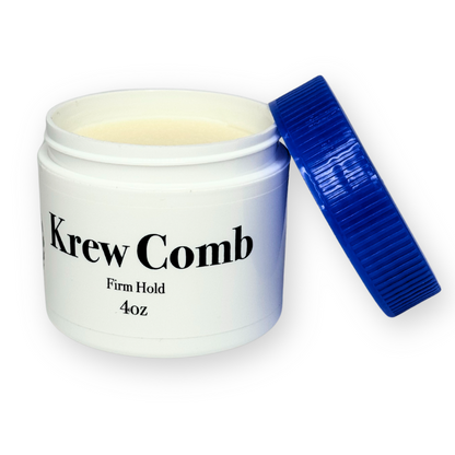 Krew Comb By Sanitary Barber – Firm Hold Pomade (4 oz.)