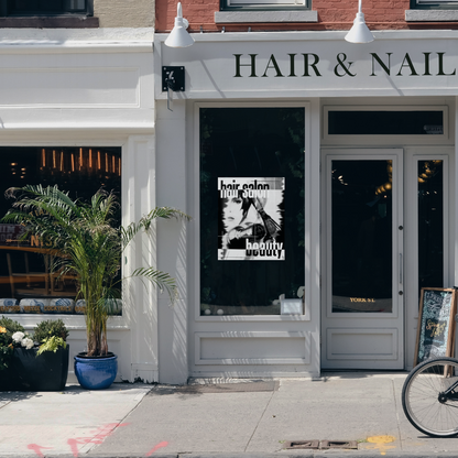 Vincent Barber Salon Signage Hair Salon