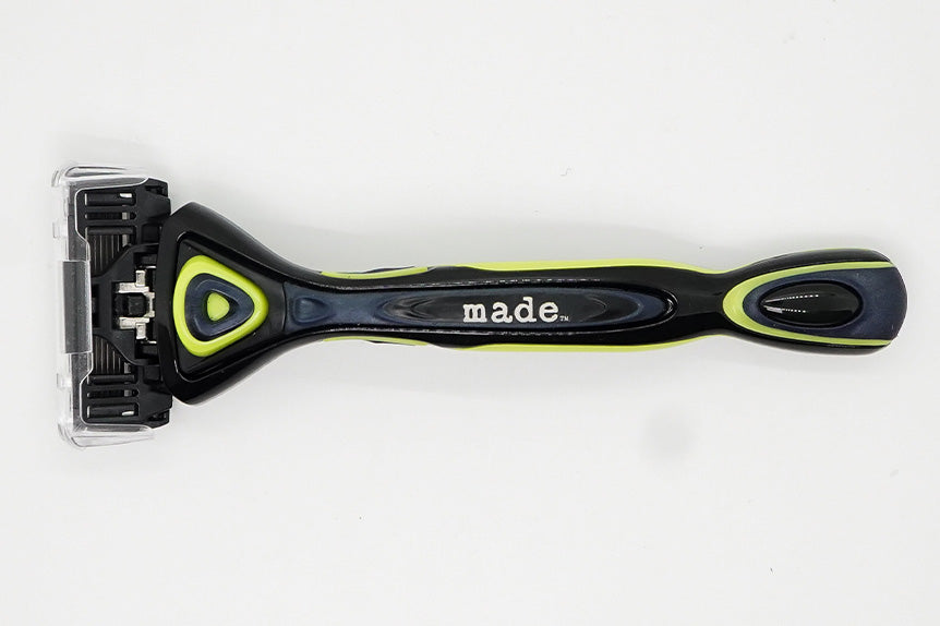 Made Our World Famous 'Made' Razor W/ 4-Pack of Blades Included