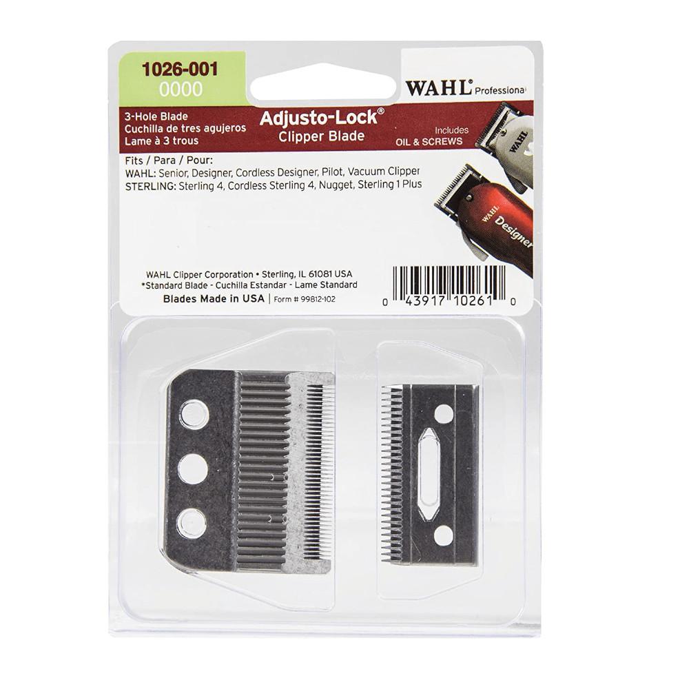 Wahl 3-Hole Senior/Designer Blade (0000)