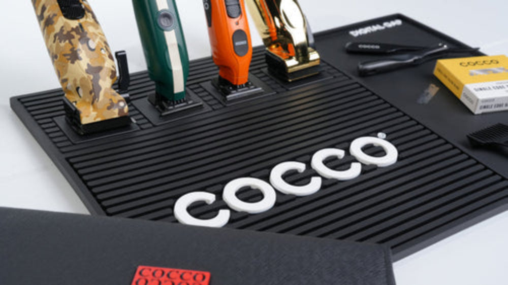 Cocco Professional Magnetic Barber Arsenal Mat - 18" x 12"