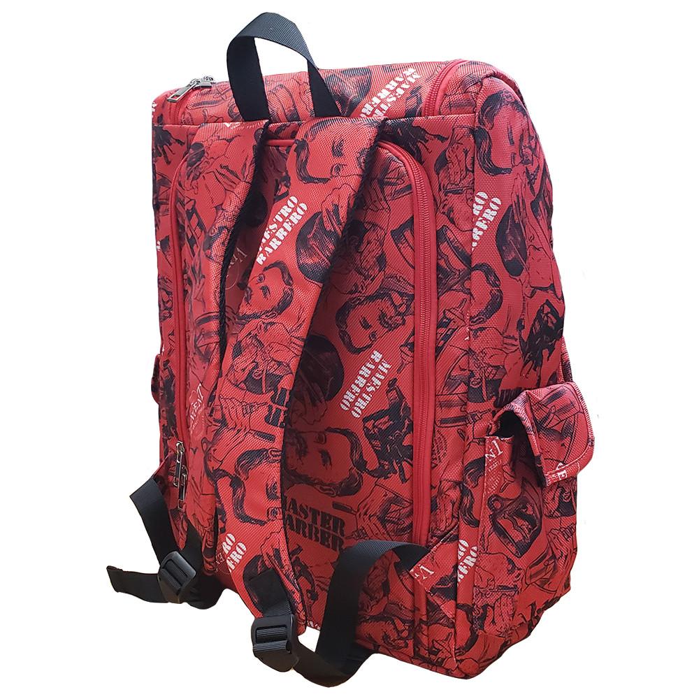 Vincent Barber Backpack Vintage Red