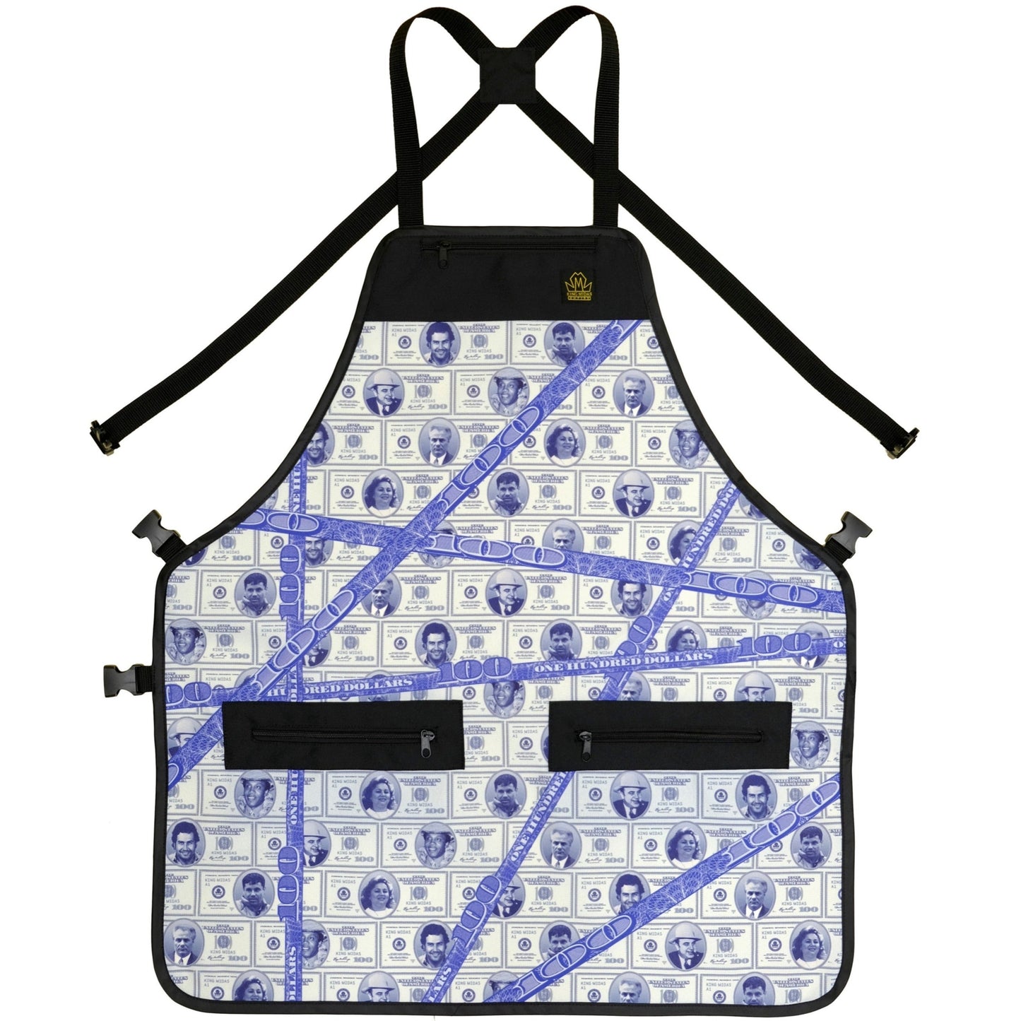 boss money barber apron - barber aprons - barber apron - barber apron for men-apron for barber - chemical proof aprons- hair cutting aprons- hair stylist apron - professional barber apron - barber strong aprons-king midas aprons -barber aprons for sale -barber apron black 