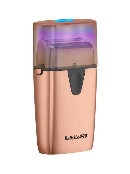 BabylissPRO UVFOIL Limited Edition Rose Gold UV Double-Foil Shaver FXLFS2RG