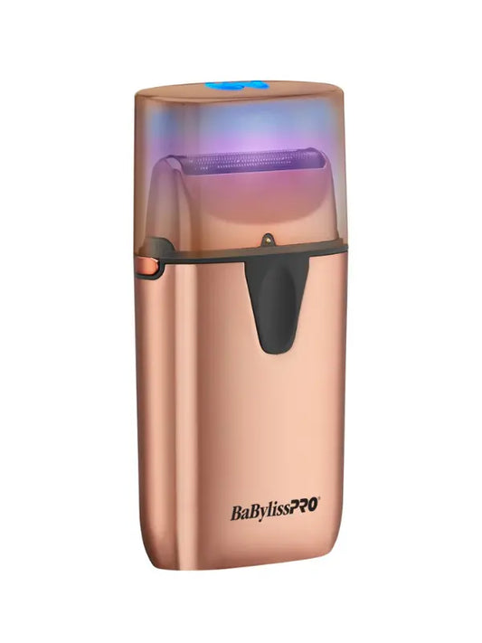 BabylissPRO UVFOIL Limited Edition Rose Gold UV Single-Foil Shaver FXLFS1RG