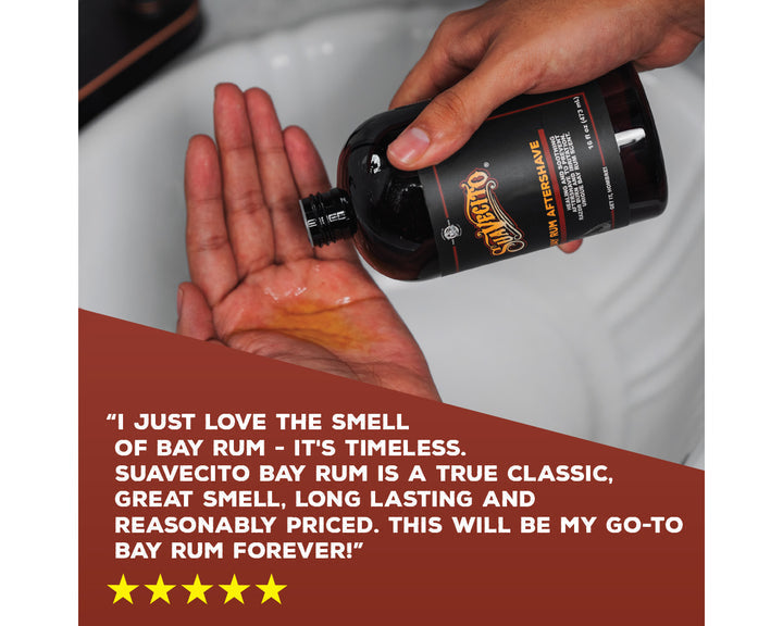 Suavecito Bay Rum Aftershave