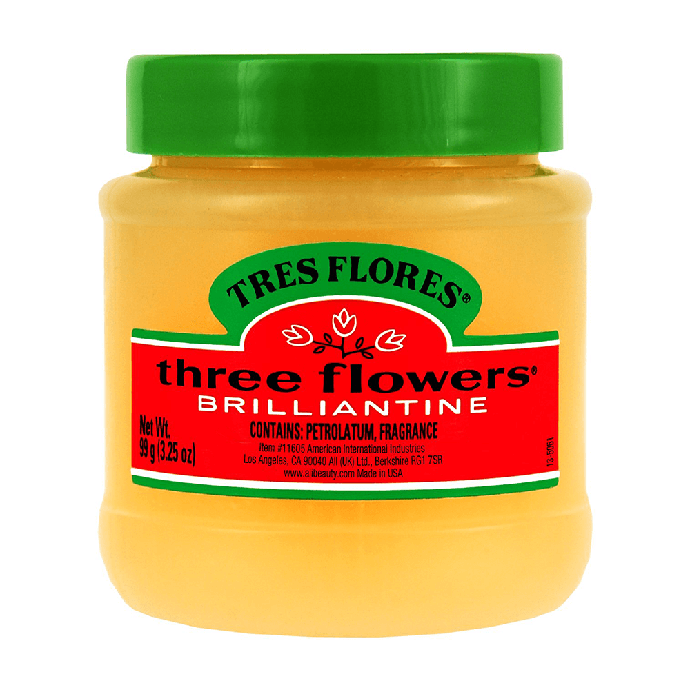 Tres Flores Brilliantine Solid Pomade - 3.25 oz