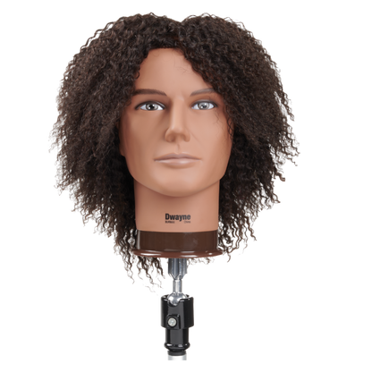 Celebrity Manikin Dwayne Textured Hair Male Head E340