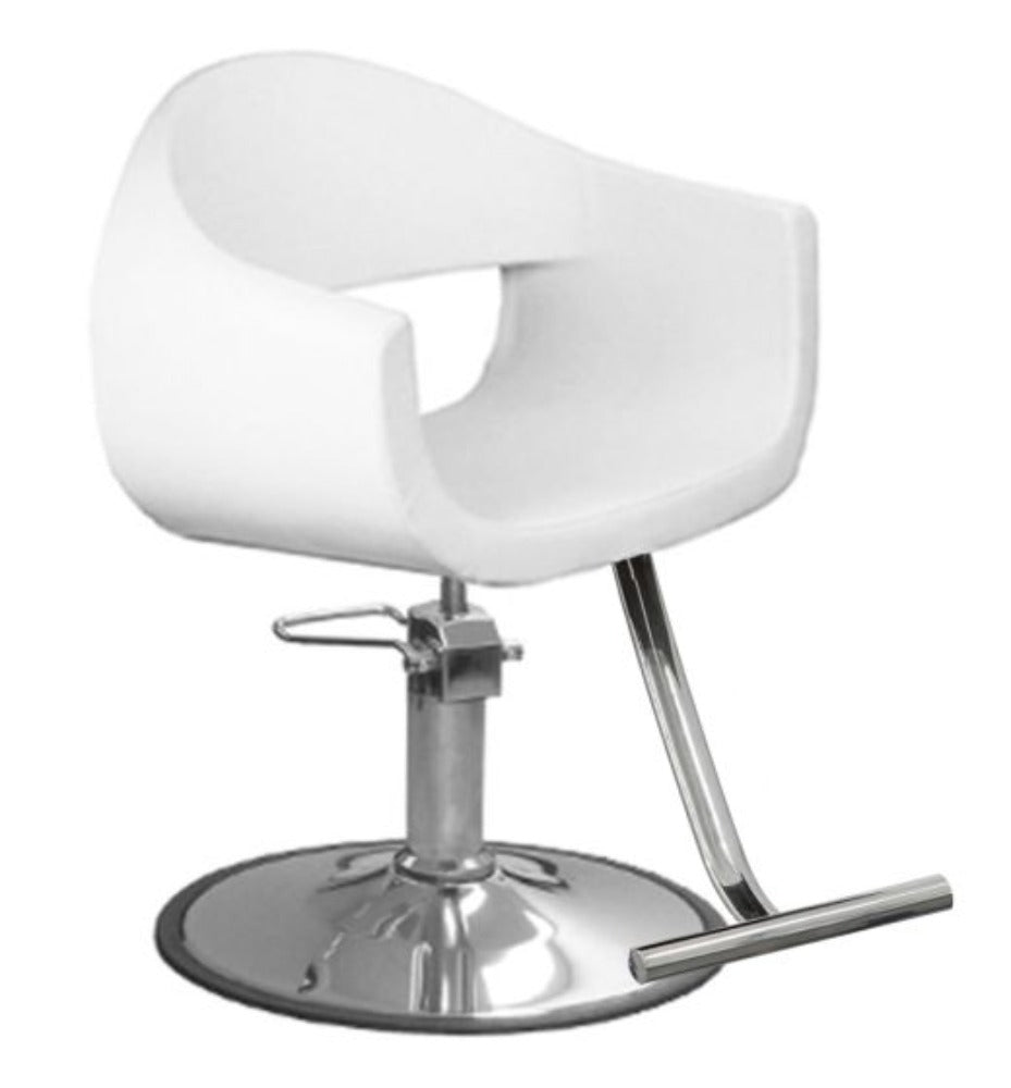 Milla Styling Chair W/ A12 or A13 Chair Pump - Black or White FREE SHIPPING