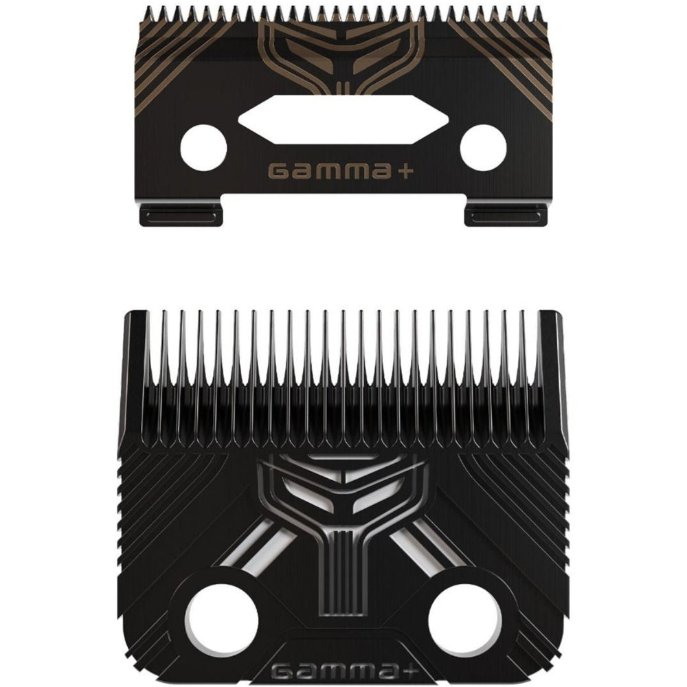 Gamma+ Replacement T1000 Echo Fixed Fade Blade and Shallow 2.0 Clipper Blade Set #GP540B