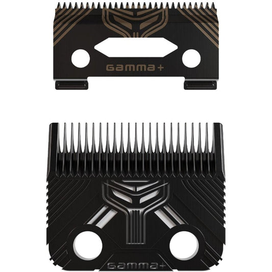 Gamma+ Replacement T1000 Echo Fixed Fade Blade and Shallow 2.0 Clipper Blade Set #GP540B