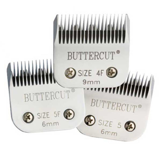 Geib Stainless Steel Buttercut Clipper Blades Fits A5 Style Clippers 