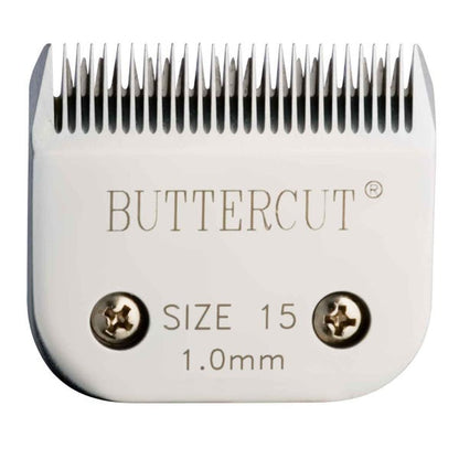Geib Stainless Steel Buttercut Clipper Blades Fits A5 Style Clippers 15