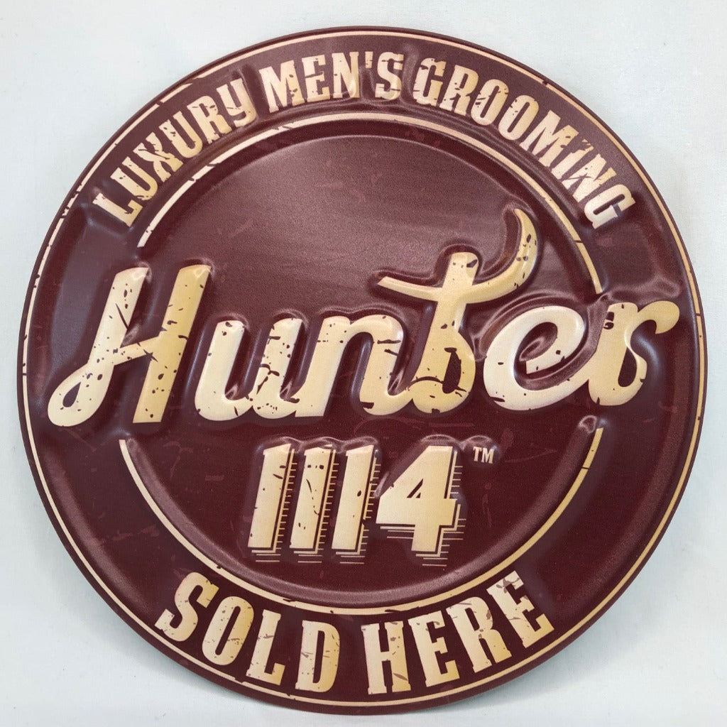 Hunter 1114 Sold Here Vintage Style Hanging Sign