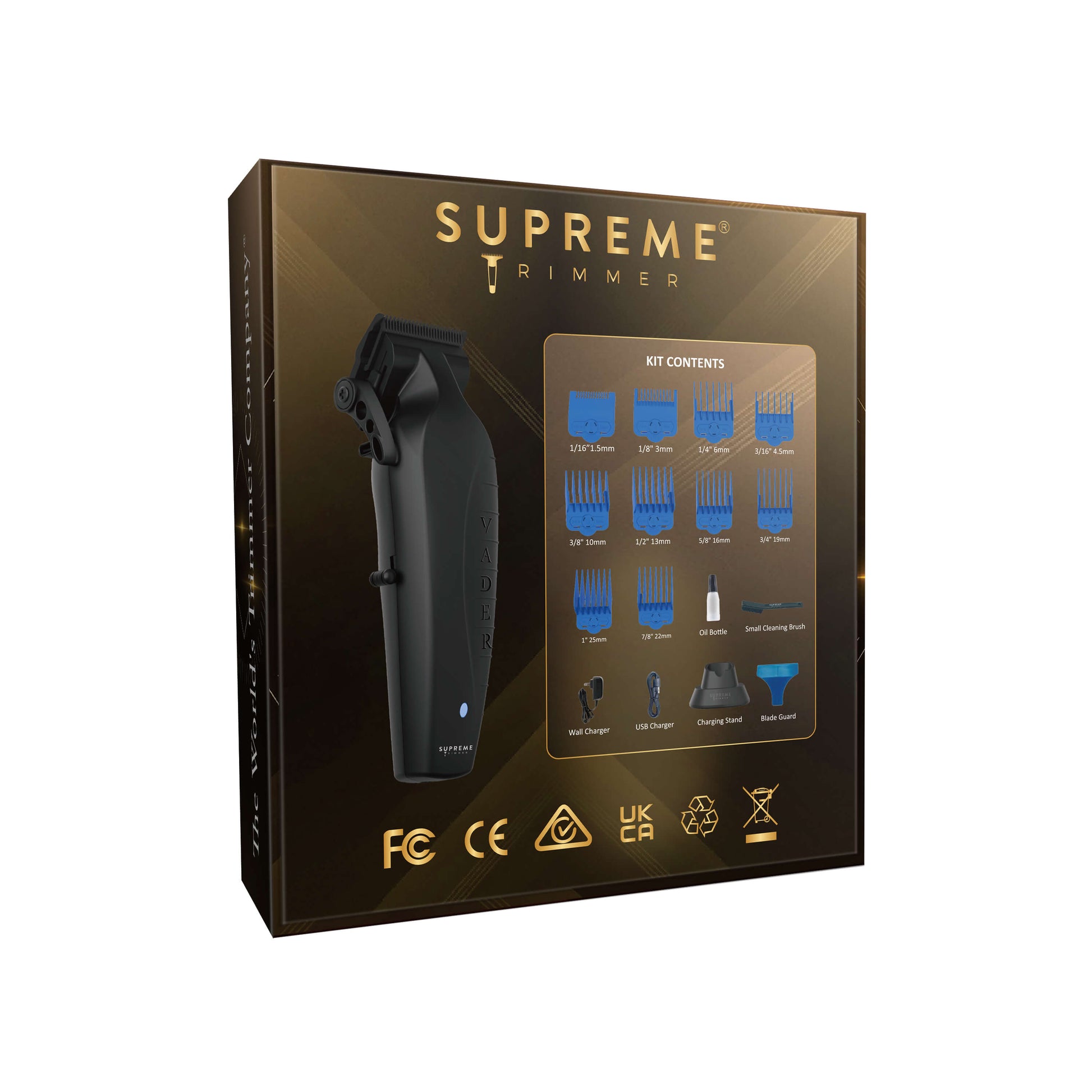 Vader™ Clipper - Hair Clippers & Trimmers - Supreme Trimmer Mens Trimmer Grooming kit 