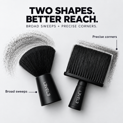 L3VEL3 Neck Brush Set - 2 Pack