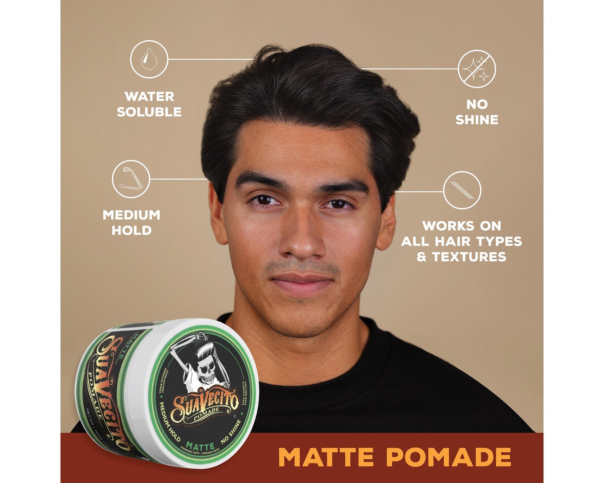 Suavecito Matte Pomade Standard