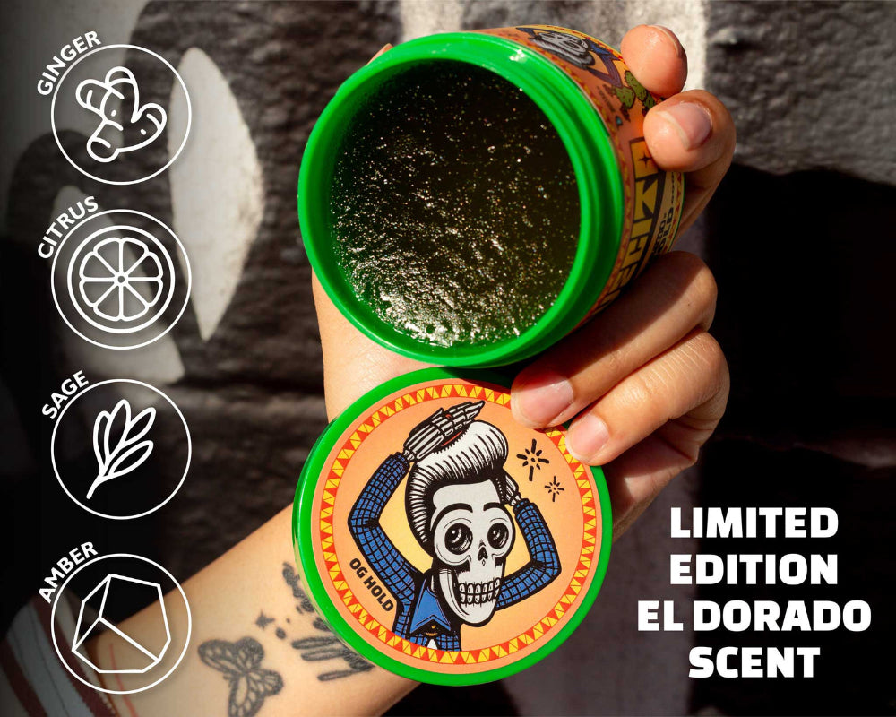 Suavecito El Dorado Limited Edition Original Hold Pomade - 4 oz