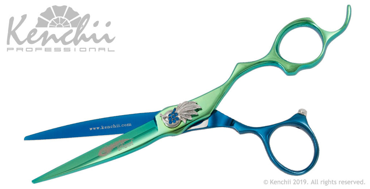 Kenchii Peacock Straight Shears 6