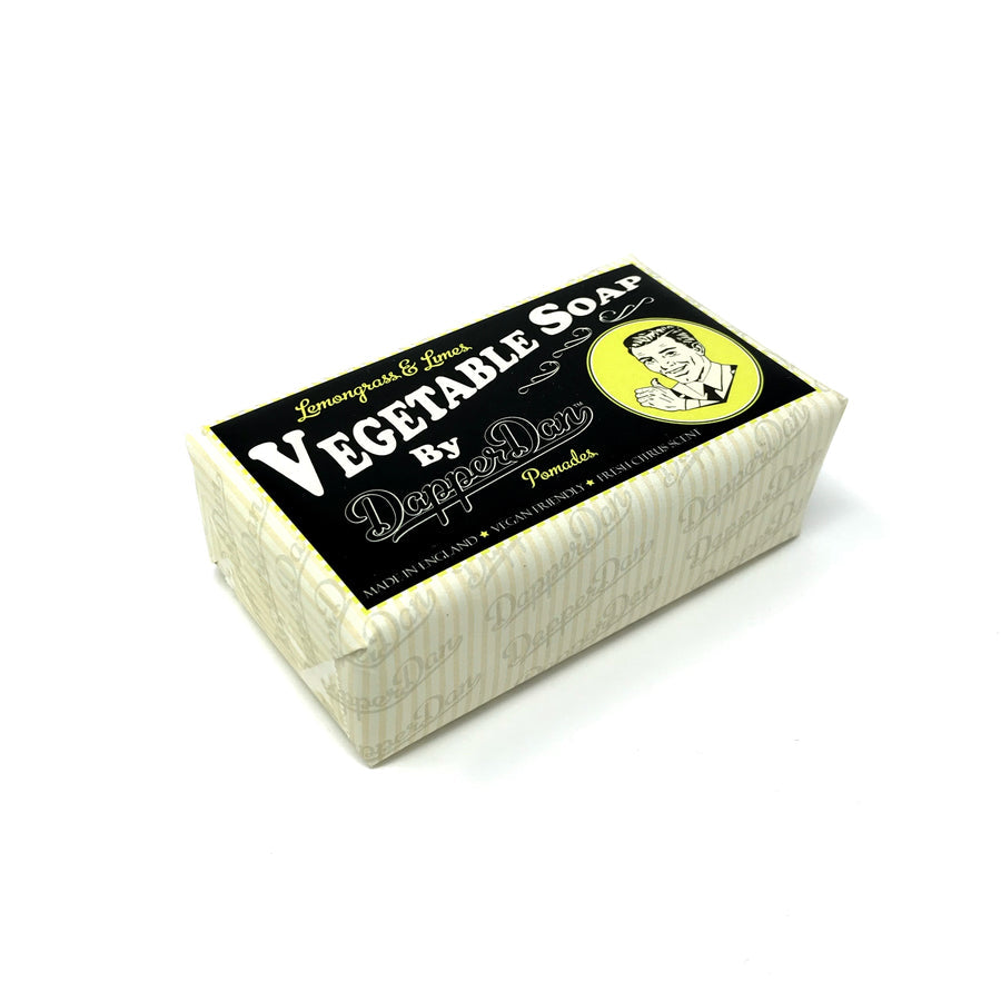 Dapper Dan Lemongrass & Limes Vegetable Soap 190g