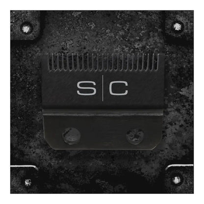 StyleCraft Replacement Fixed Black Diamond Carbon DLC Fade Hair Clipper Blade SCFBDFB