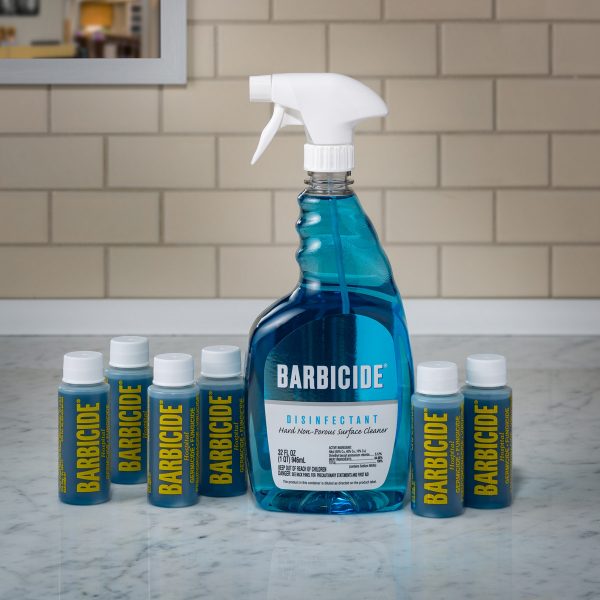 Barbicide Disinfectant Trigger Spray Bullet Kit