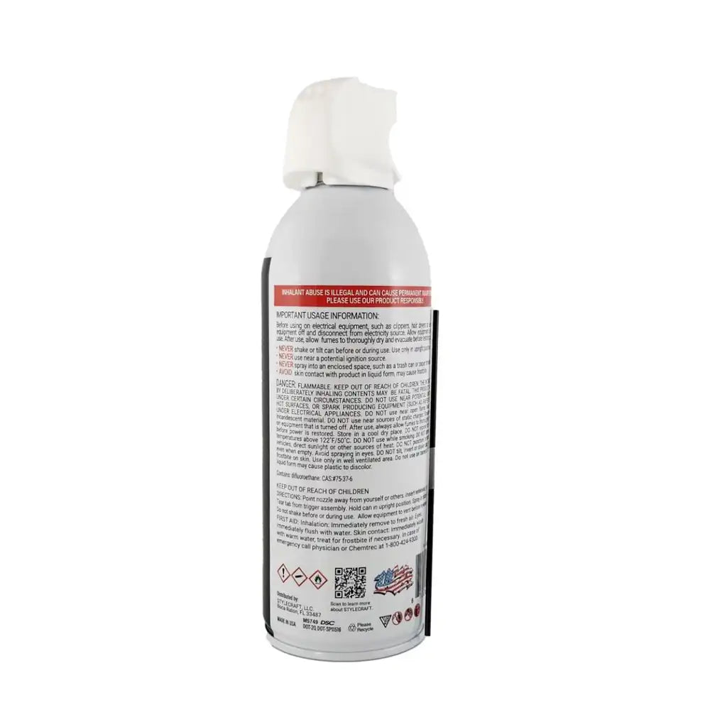 StyleCraft Duster-X - Barber & Stylist Duster Spray Aerosol 10 oz #SC1000D