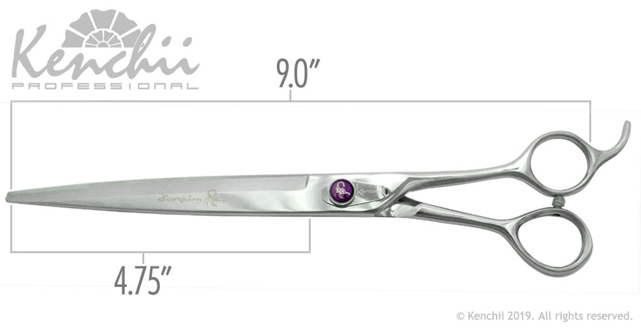 Kenchii Scorpion Straight Shears (Size Options)