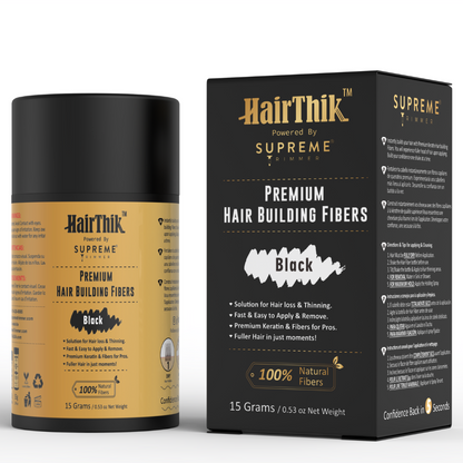 Supreme Trimmer HairThik Hair Fibers - 15 Grams