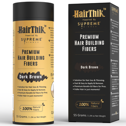 Supreme Trimmer HairThik Hair Fibers - 55 Grams