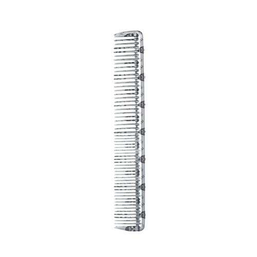 Silver Krest Pegasus Skulleto No. 202 FLEXINITE hair styling comb with fine teeth for sectioning and cutting