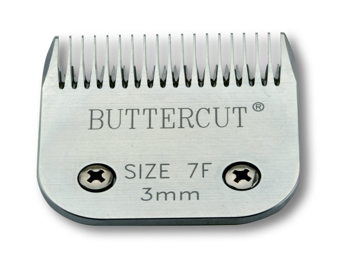 Geib Stainless Steel Buttercut Clipper Blades Fits A5 Style Clippers 7F