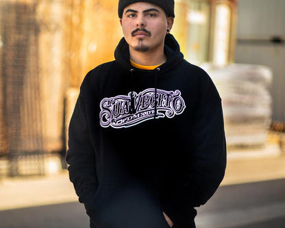 Suavecito OG Pull Over Hoodie Black