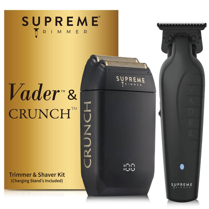 Supreme Trimmer Vader Trimmer & Crunch Shaver Bundle